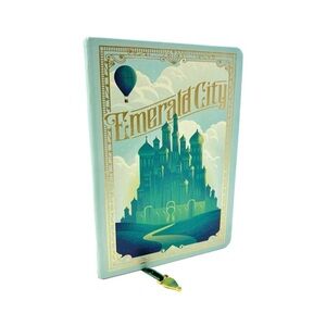 NEW Wicked: Emerald City Journal with Ribbon Charm